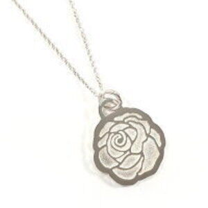 TIFFANY Co GO Necklace Sterling Silver